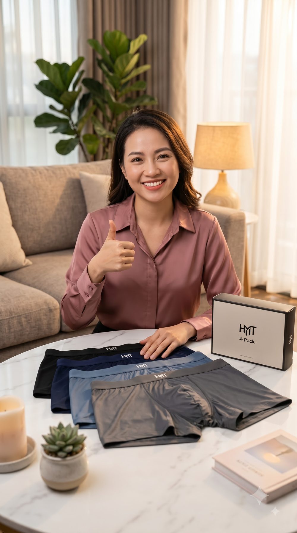 Khách hài lòng cùng hộp 4-Pack