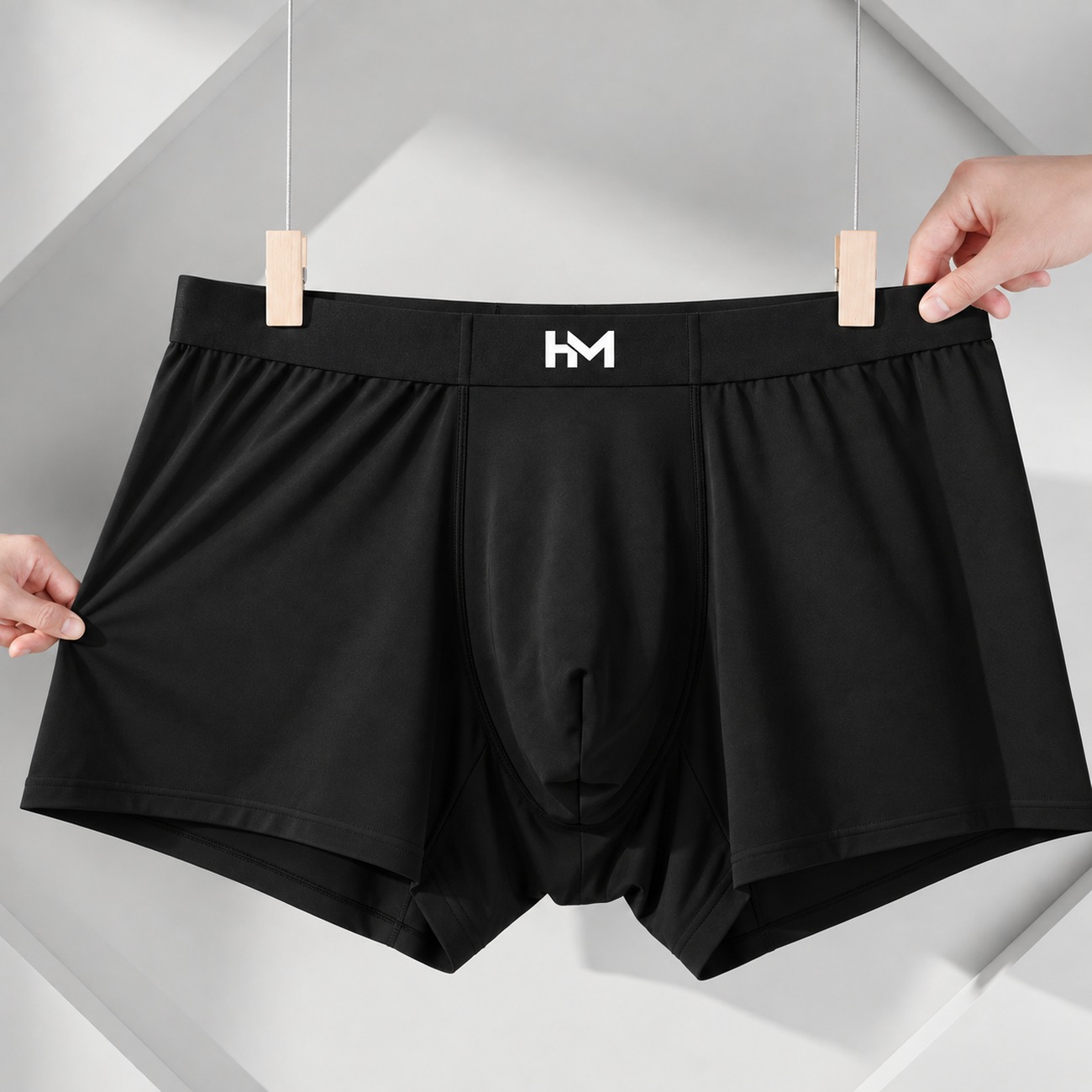 Cận vải HM Heavy Man — màu Đen Basic